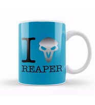 I Love Reaper Overwatch Kupa Bardak Porselen