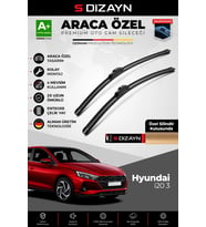 Hyundai i20 Ön Cam Silecek Seti 2020 Üzeri Premium Araca Özel 60-38 Cm A+ Kalite