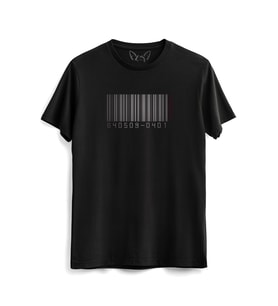 Hitman Resim Baskılı Çocuk Siyah Tshirt