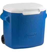Coleman Performance 28 QT Tekerlekli Soğutucu Buzluk 26 Lt MAVİ/BEYAZ