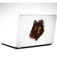 Kurt Çizim Laptop Sticker 15.4 inch (37X26CM)
