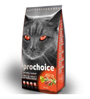 Prochoice Pro 33 Sterilised Somonlu ve Karidesli Kısırlaştırılmış Yetişkin Kedi Maması 15 KG