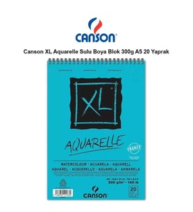 Canson XL Aquarelle Sulu Boya Blok 300g A5 20 Yaprak