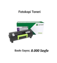 Lexmark Mx-317 / Mx-417 / Mx-517 / Mx-617 Siyah Toneri