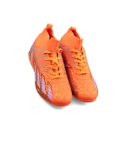 SPORTAÇ 102 Genç Halı Saha Futbol Ayakkabı NEON ORANJ_LİLA_SİYAH