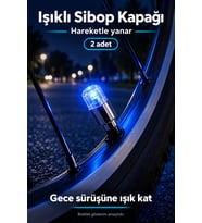 Hareket Sensörlü Işıklı Lastik Sibop Kapağı 2 Adet