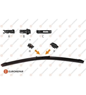 Erp Sol Ön Silecek Süpürgesı Psa C Elysee / 301 / 308 /C4 B.M 2012- (Oem No: 1609068880 1642335480