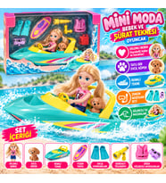 BIG90458 MİNİ MODA BEBEK VE SÜRAT TEKNESİ OYUNCAK