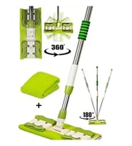 Yüzey Temizlik Mikrofiber Mandallı Mop, Yedek Bez Hediye
