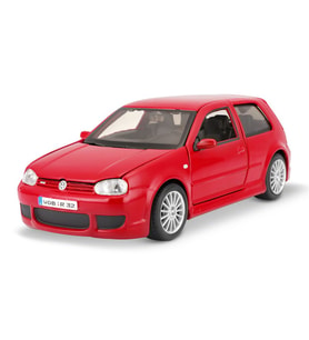 1:24 Volkswagen Golf R32 Model Araba 31290 - Kırmızı