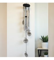 Mistik Hayat Ağacı Tasarımlı Feng Shui Rüzgar Çanı (70 cm) – Kökler ve Büyümenin Sesi
