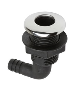 Nuova Rade Krom Flanşlı Sintine Çıkışı Dirsek 5/8"