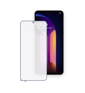 SChitec LG V60 ThinQ 5G Uyumlu Ön Yüzey Nano Şeffaf Hidrojel Ekran Koruyucu