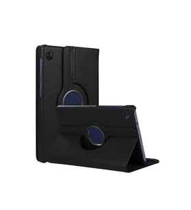 Samsung Galaxy Tab A11 360 Tablet Deri Kılıf - Siyah