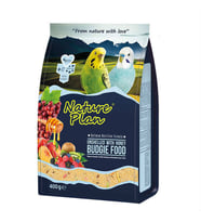 Nature Plan Kabuksuz Muhabbet Kuşu Yemi 400 gr