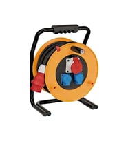 Brennenstuhl Brobusta Serisi IP44 Lisanslı Suya Dayanıklı CEE 1 + 2 Soketli 40 Metre Makaralı Kablo Outlet