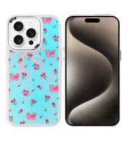 Apple iPhone 15 Pro Uyumlu Kılıf Airbag Tasarımlı Zore Hadra Kapak (Çok Renkli)
