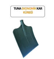 Kürek, Plastik Kar Küreği Ekonomik (Sapsız) Yeşil Renk