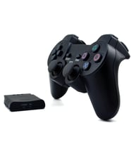 Monozone Game Pad Titreşimli Yeni Nesil Kablosuz Oyun Kolu Pc-Ps2-Ps3 (Siyah)
