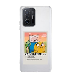 Xiaomi Mi 11T - 11T Pro Uyumlu Adventure Time Tasarımlı Şeffaf Telefon Kılıfı