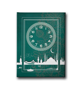 İstanbul Saatli Tablo SATD122