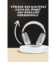 Kulak Üstü P9 Kablosuz Bluetooth Kulaklık 7 Kordonlu Akıllı Saat