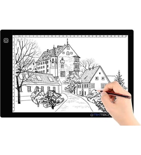 A4 Ultra-Thin Portable Led Light Box Tracer Usb Power Cable Dimmable Brightness Led Artcraft Tracin
