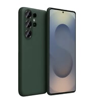 Samsung Galaxy S26 Ultra First Silikon - Koyu Yeşil