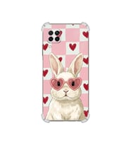 PrintiFy Huawei P40 Lite ile Uyumlu Pembe Pötikare Serisi Pembe Zıpzıp Tasarımlı Uv Baskılı Köşe Korumalı Antişok Kılıf