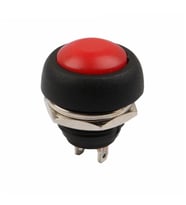 Powermaster IC-184 Yuvarlak 12 Mm Buton Aç Kapa On Off Butonu PBS33B