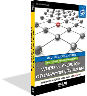 WORD VE EXCEL İÇİN OTOMASYON ÇÖZÜMLERİ (Siyah - Beyaz)