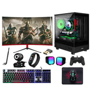 Turbox Tx6204 i7 7700 16GB Ram 512GB SSD 8GB RX580 23.6 Curved 165Hz Oyuncu Masaüstü Bilgisayarı