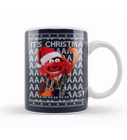 Animal Muppets Its Christmas Kupa Bardak Porselen