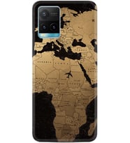 Vivo Y11S Y21S Y20 Y20S Y70 Kılıf Desemli Silikon Map Planet 1656