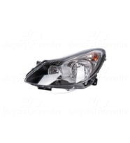Opel Corsa D 2007-2010 Sol Füme Motorlu Far