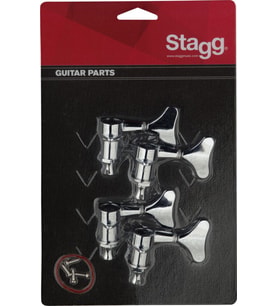 BAS GİTAR İÇİN ÜST KALİTE 4X1 BURGU TAKIMI STAGG KG443CR