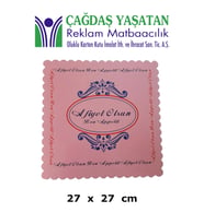 Karton Pasta Altlığı Pembe 27 X 27 100 Adet - 058
