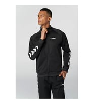 Hummel Falconzo Zıp Fermuarlı Siyah Erkek Sweatshirt 921133-2001