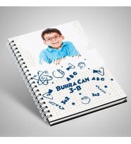 İlkokul Öğrencisi Temalı Defter