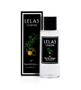 LELAS Lemon Cologne Unisex Kolonya 250 ML – Narenciye Ferahlatıcı Limon Kolonyası – 4812