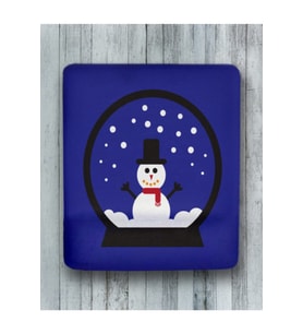 Kar Küresi Bilek Destekli Mouse Pad