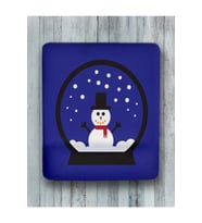 Kar Küresi Bilek Destekli Mouse Pad