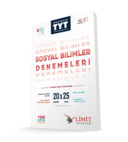 Limit Yayınları Tyt Sosyal Bilimler 20x20 Deneme Sınavı