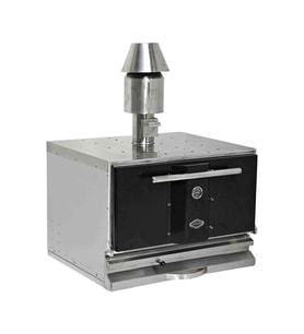 Empero EMP.PKF-50- S Profesyonel Kömürlü Fırın Siyah