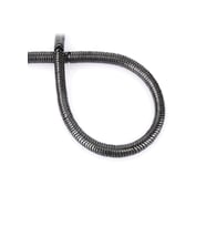 Hematit Doğal Taş Parlak Füme Rondela Kesim 6x1mm Dizi [AA]