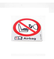 6 Adet 3b0010219 Airbag Hava Yastigi Uyari Etiketi