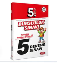 Data 5.Sınıf Bursluluk Sınavı Deneme Sınavı 5Li