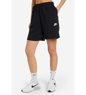Nike Sportswear High Rise Loose Fit Fleece Dance Shorts Kadın Fransız Havlu Kumaş Bol Kesim Şort Siyah