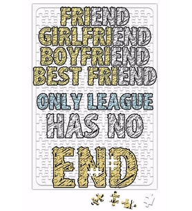 Only League Has No End Puzzle 240 Parça Yapboz