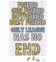 Only League Has No End Puzzle 240 Parça Yapboz